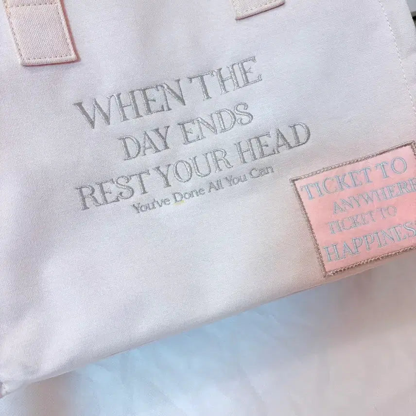 [SOLD OUT] 앙트레브 와일드 토트백 미니 베이비핑크