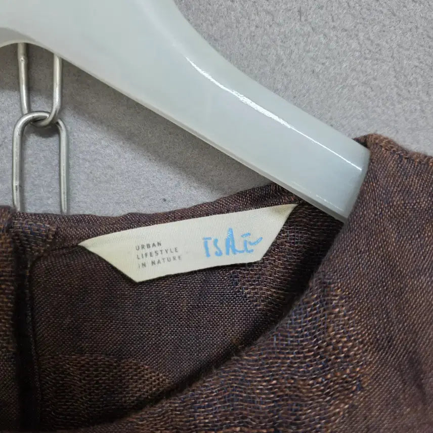[BUNJANG] Lee Sae Round Collar Linen Blouse / 이새 둥근카라 린넨 블라우스 06  n4722
