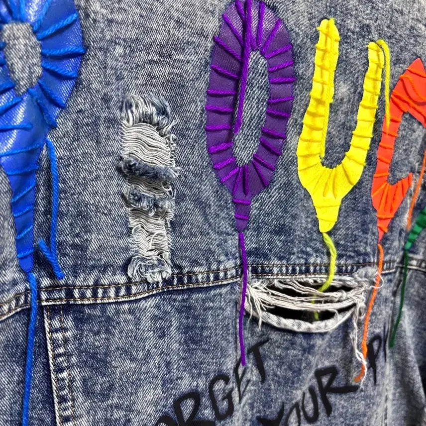 [BUNJANG] Limited Edition Denim Jacket / 리미티드 찡 청자켓 데님