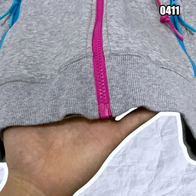[BUNJANG] Adidas Y2K Three-Stripe Hooded Zip-Up Jacket / S 아디다스 Y2K 삼선 후드 집업 자켓