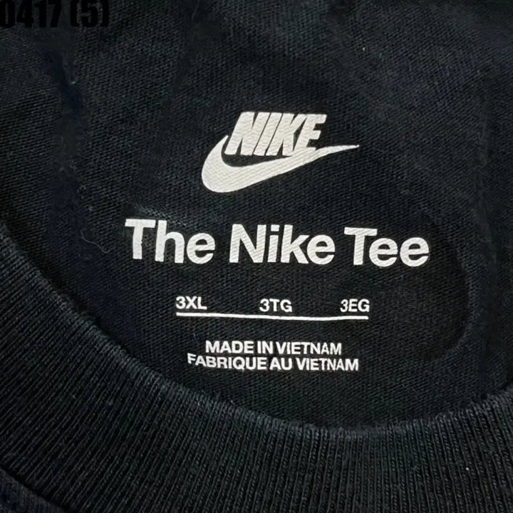 [BUNJANG] Nike Swoosh Black T-Shirt / 나이키 스우시 반팔 티셔츠 블랙