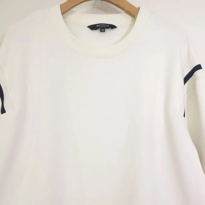 [BUNJANG] Beanpole Sports White Sweatshirt / 빈폴스포츠 흰색 맨투맨