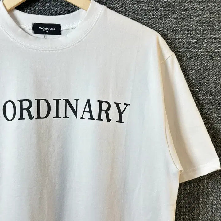 [BUNJANG] X:ORDINARY White Short Sleeve T-shirt / X:ORDINARY 화이트 반팔티 48