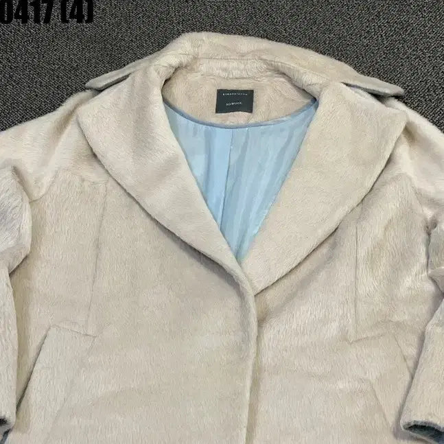 [BUNJANG] SO.WOOL Alpaca Half Coat / 66 SO.WOOL 아이보리색 알파카 하프 코트 0417(4)
