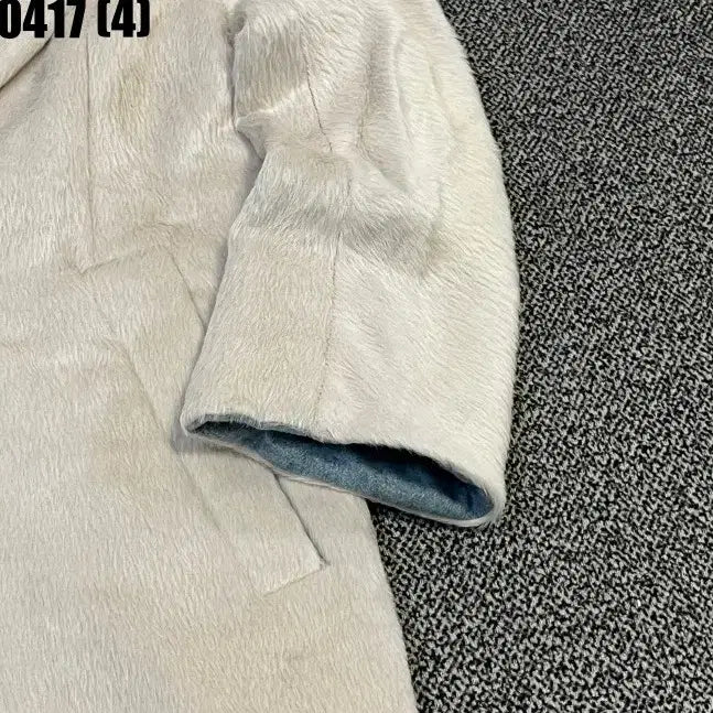 [BUNJANG] SO.WOOL Alpaca Half Coat / 66 SO.WOOL 아이보리색 알파카 하프 코트 0417(4)