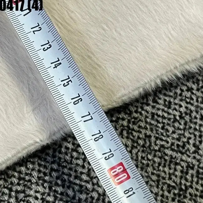[BUNJANG] SO.WOOL Alpaca Half Coat / 66 SO.WOOL 아이보리색 알파카 하프 코트 0417(4)