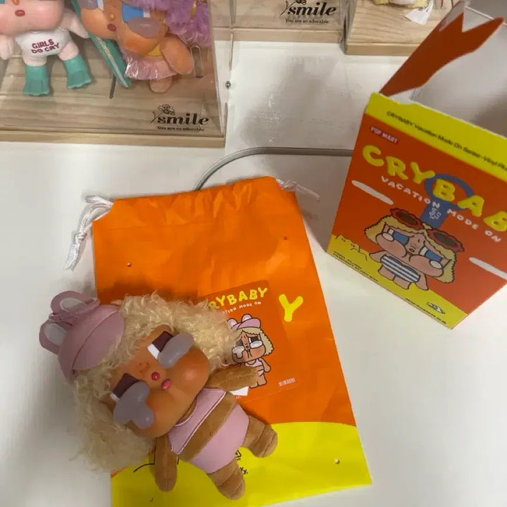 [SOLD OUT] 크라이베이비 휴가일기 시리즈 인형 키링