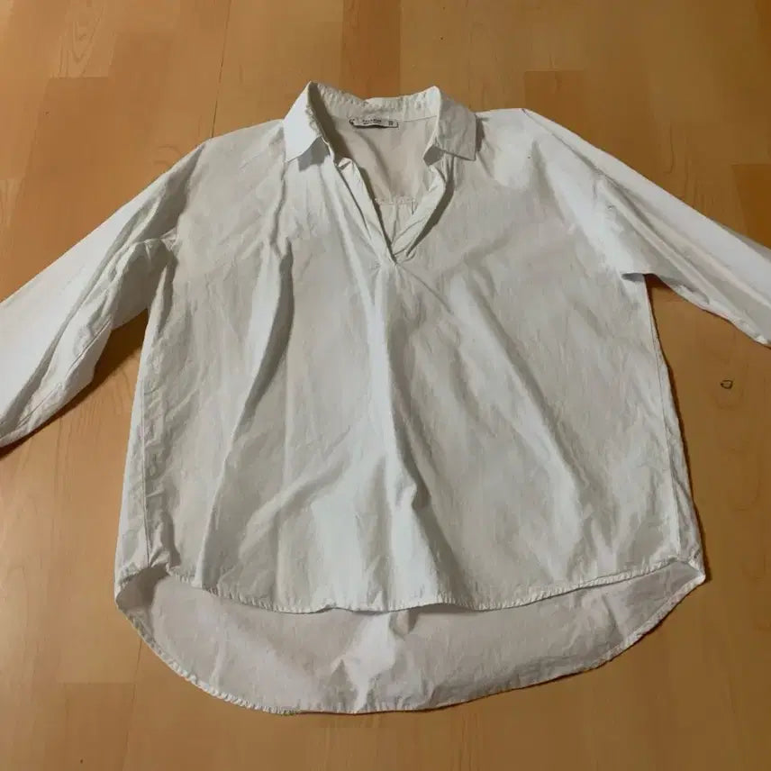 [SOLD OUT] 화이트남방셔츠