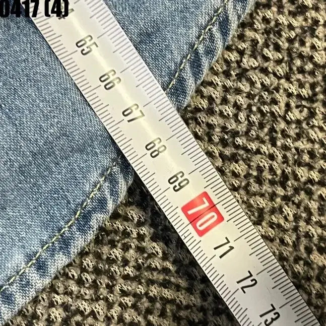 [SOLD OUT] M 리바이스 데님 웨스턴 셔츠 청남방 0417(4)