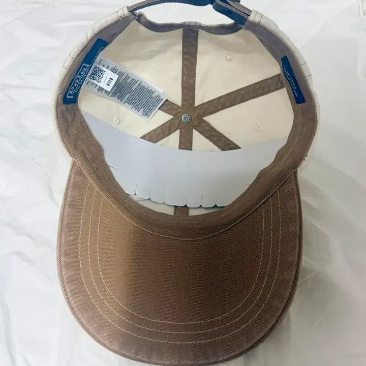 [BUNJANG] Polo Ralph Lauren Logo Patch Baseball Cap Beige / 폴로 랄프로렌 로고 패치 볼캡 베이지