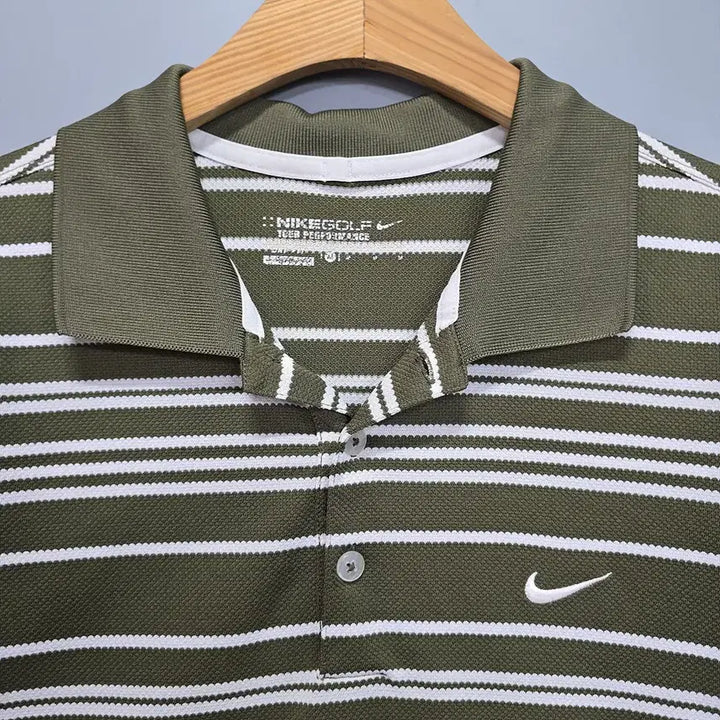 [BUNJANG] 나이키 골프(NIKE GOLF) 스트라이프 카라 티셔츠 M / 나이키 골프(NIKE GOLF) 스트라이프 카라 티셔츠 M