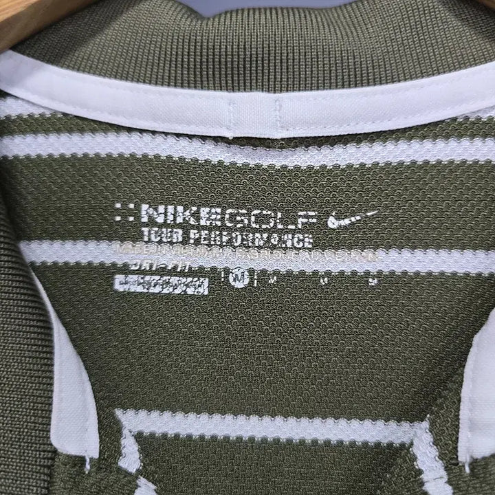 [BUNJANG] 나이키 골프(NIKE GOLF) 스트라이프 카라 티셔츠 M / 나이키 골프(NIKE GOLF) 스트라이프 카라 티셔츠 M