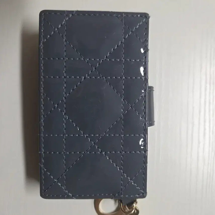 [SOLD OUT] (W) 디올 5거싯 아코디언 카드홀더 에나멜 S0074OVRB
