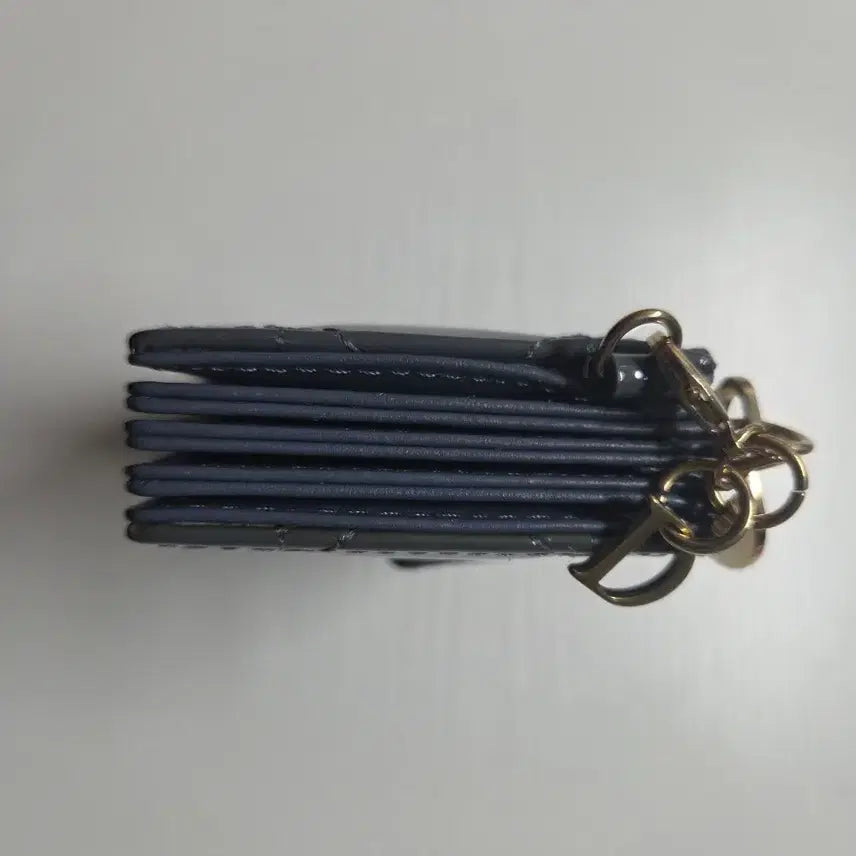 [SOLD OUT] (W) 디올 5거싯 아코디언 카드홀더 에나멜 S0074OVRB
