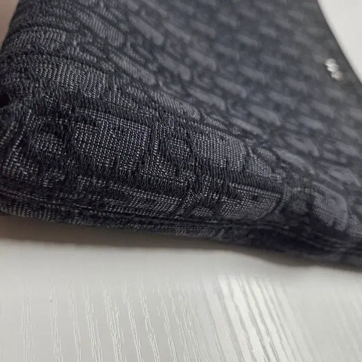 [SOLD OUT] 디올 A5 파우치 블랙 디올 오블리크 자카드(아이패드)