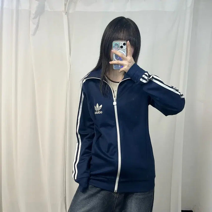 [BUNJANG] Adidas Europa Navy Jersey / 아디다스 네이비 유로파 져지