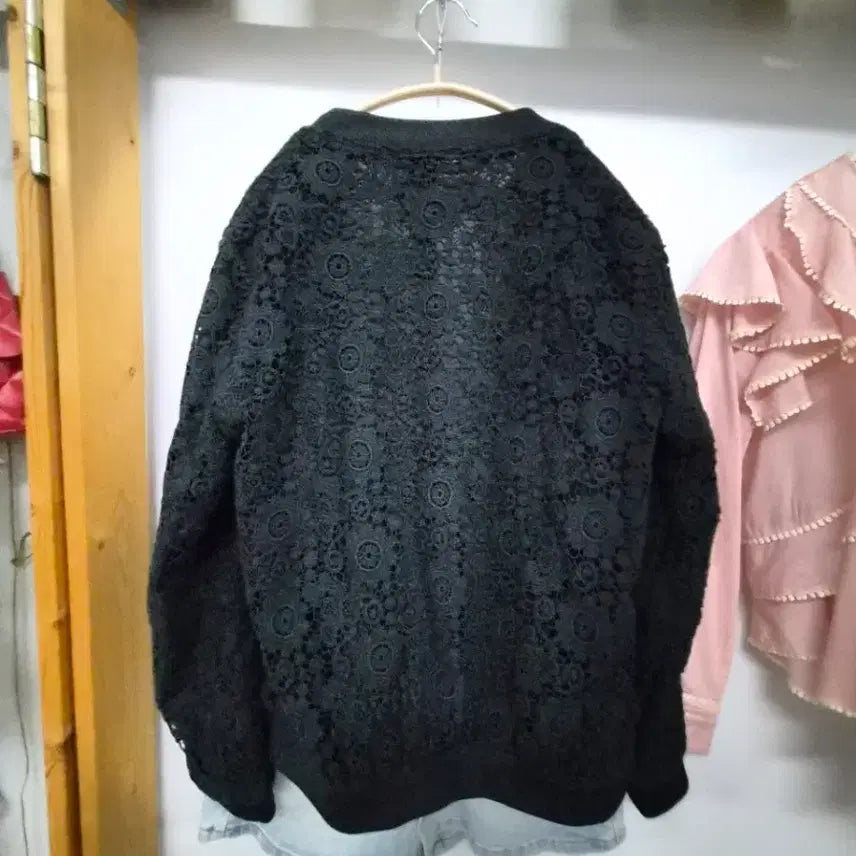 [BUNJANG] Siero Lace Blouson Jacket / 시에로 레이스 블루종 집업
