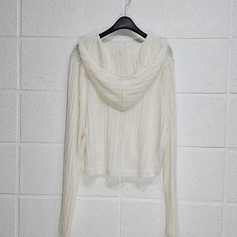 [SOLD OUT] 한섬 타임 후드 니트 집업 점퍼 새상품