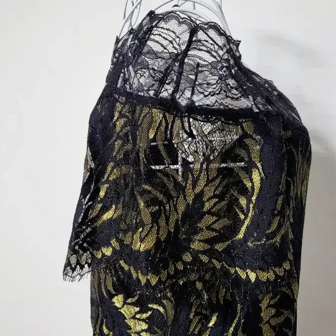 [SOLD OUT] juicy 시스루 블랙 원피스