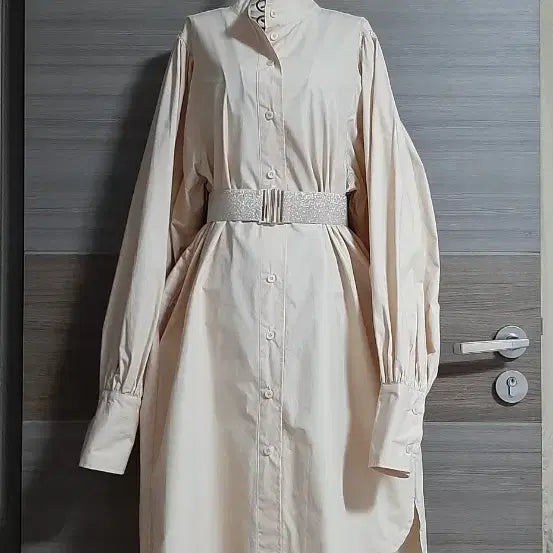 [BUNJANG] Big Puff Shirt Dress / 빅퍼프 셔츠원피스 상태굿굿