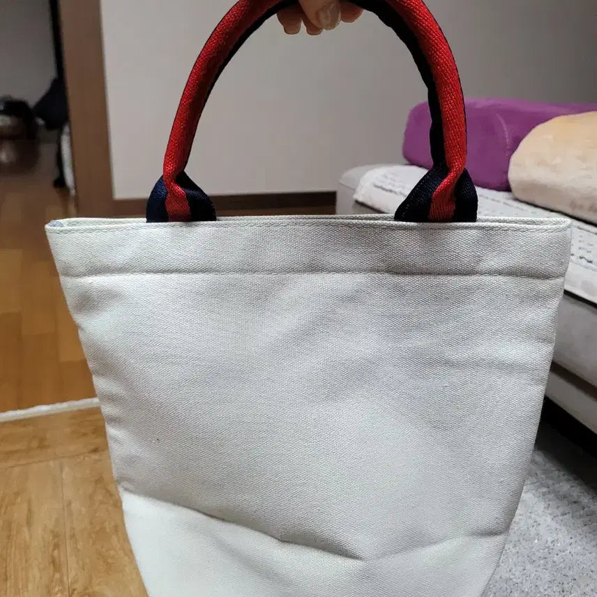 [SOLD OUT] (스타벅스X) 스타벅스스타일 화이트 캔버스 토트백