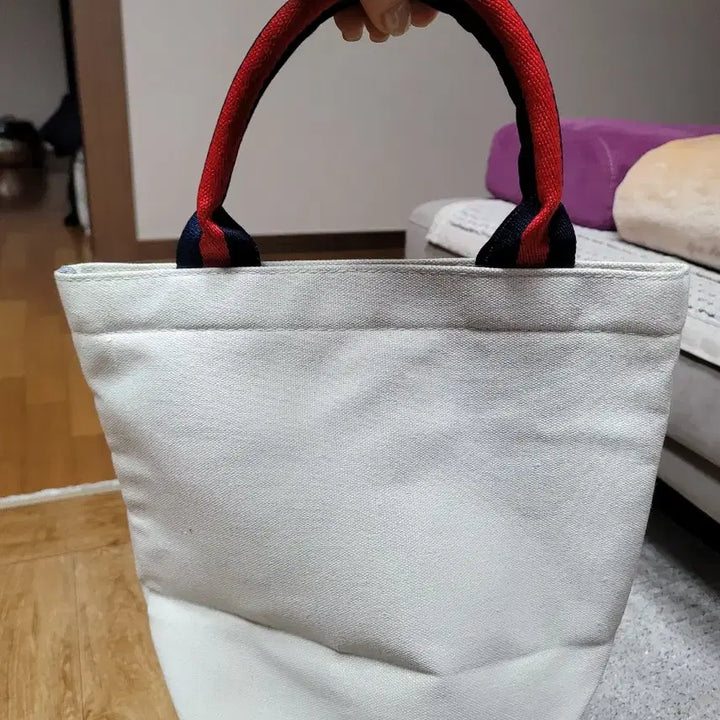 [SOLD OUT] (스타벅스X) 스타벅스스타일 화이트 캔버스 토트백