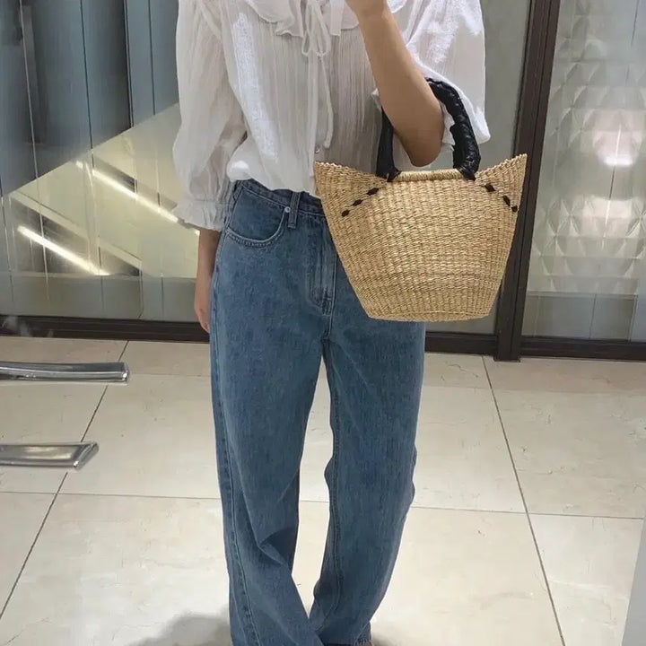 [BUNJANG] Shopbowl Flat Denim Jeans / 샵보울 플랫데님 콘데님 릴리코츠 르플레인 타낫 온드민 윤슬샵