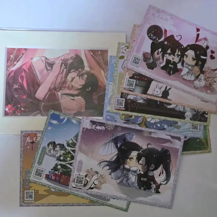 [BUNJANG] Mo Dao Zu Shi Acrylic Stand, Fine Mat, Postcard Bundle / 마도조사 미개봉 아크릴 스탠드 판매해요!
