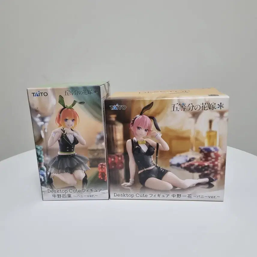 [SOLD OUT] [미개봉]세트 5등분의 신부 5등분 나카노 이치카/요츠바 바니걸 피규어