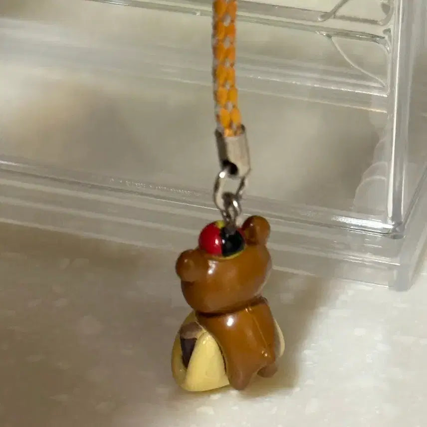 [BUNJANG] Classic Rilakkuma Strap Keychain / 고전 리락쿠마 스트랩 키링