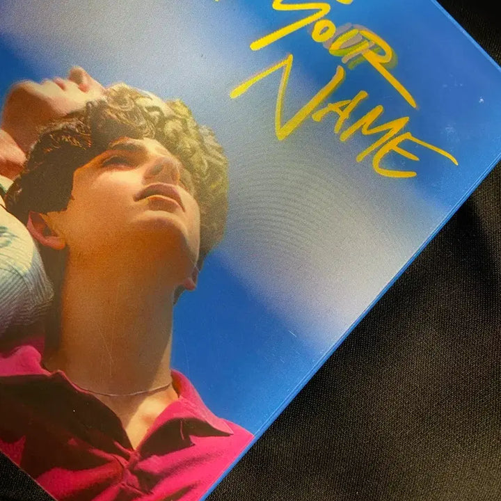 [BUNJANG] Call Me by Your Name Blu-ray Lenticular / 개봉) 콜미바이유어네임 콜바넴 블루레이 렌티큘러