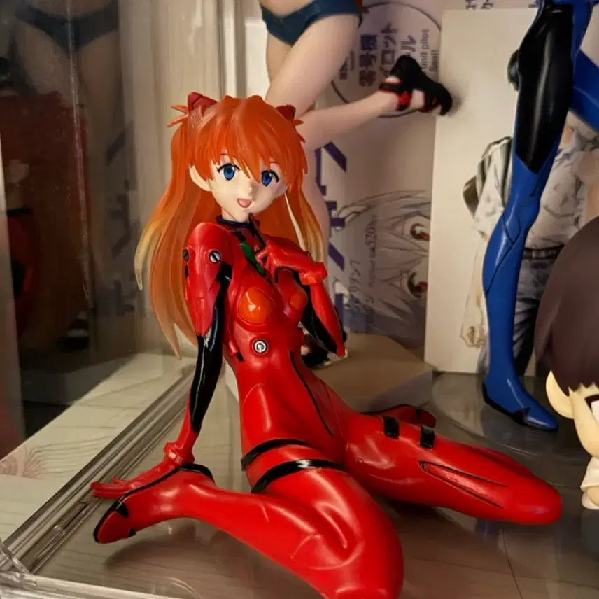 [BUNJANG] Evangelion Asuka Figure / 급처) 에반게리온 아스카 피규어