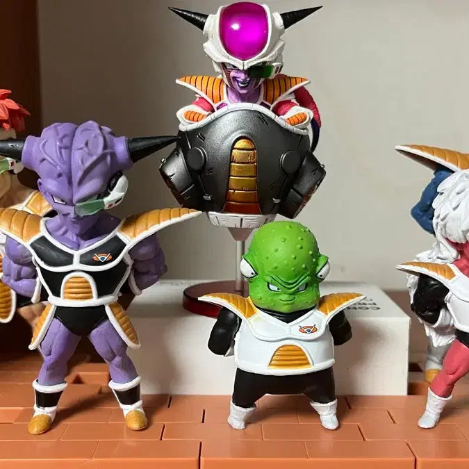 [BUNJANG] Dragon Ball Freezer C-Company Resin Statue with Ginyu Force PVC Set (Includes Art Box) / 프리저 c사 c 레진 월콜 + pvc 기뉴특전대 드래곤볼