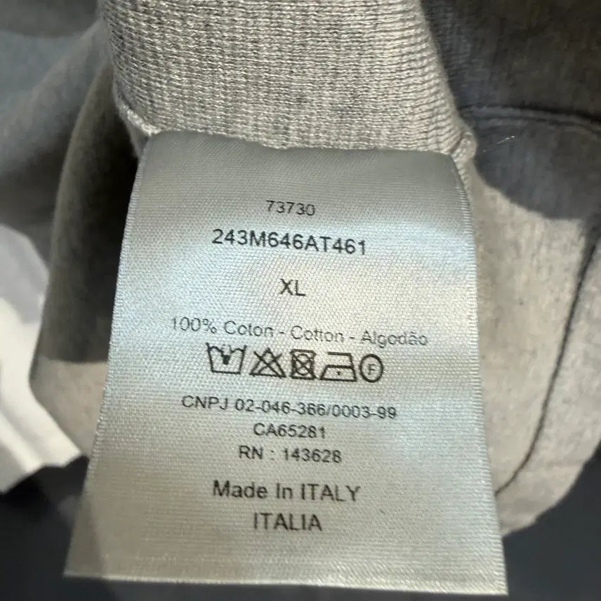 [SOLD OUT] [XL] 디올 1947 로고 오버핏 반팔 티셔츠