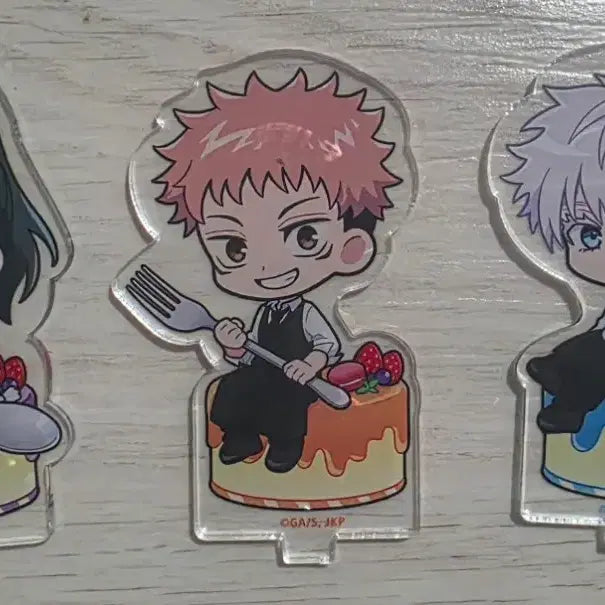 [BUNJANG] Jujutsu Kaisen Sweets Paradise Mini Acrylic Stand Bundle Set / 주술회전 스이파라 미니 아크릴 고죠 유지 마키