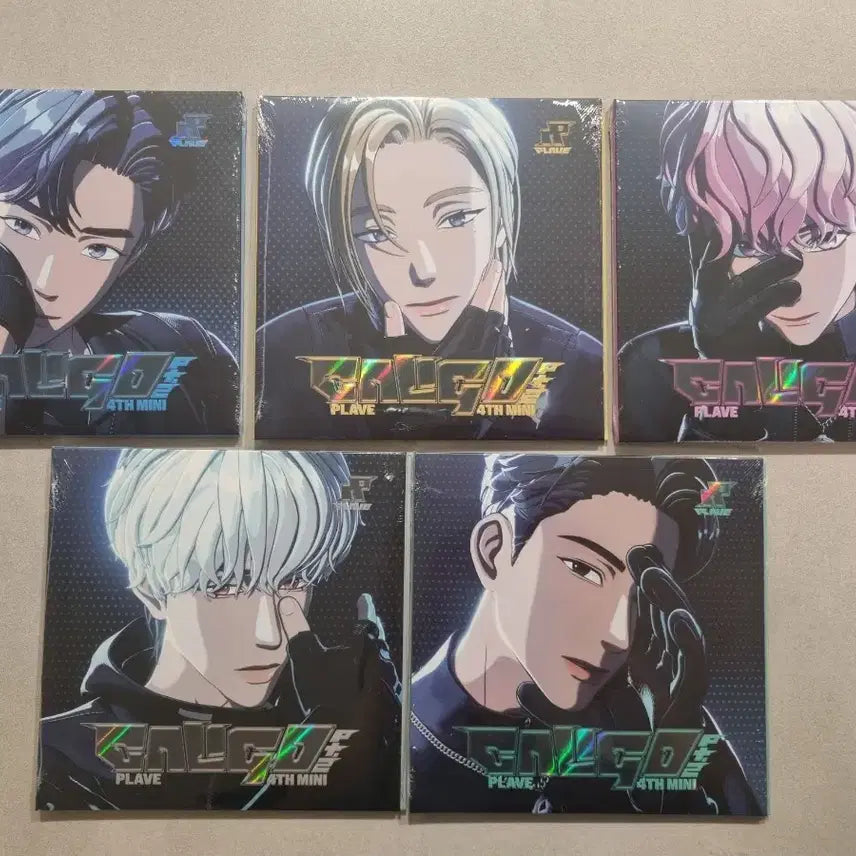 [BUNJANG] PLAVE ID PASS Album 5-Piece Set / 플레이브 ID PASS 아이디 패스 앨범 5장 Set
