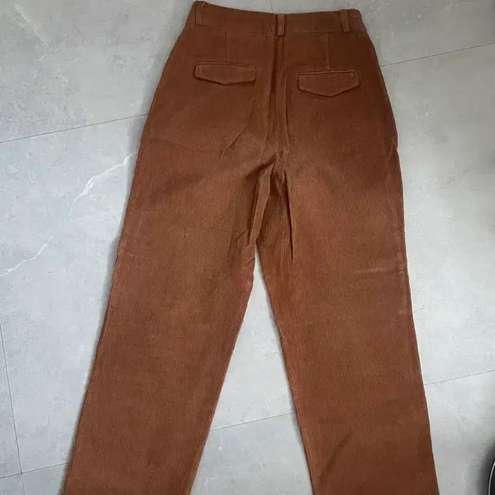[BUNJANG] Cramm Corduroy Pants (Brown Orange) / 코듀로이팬츠