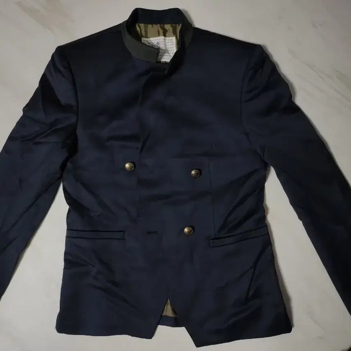 [BUNJANG] Codes Combine Navy Double Breasted Blazer Jacket / 남자 코데즈컴바인 네이비 더블 브레스티드 블레이저 자켓