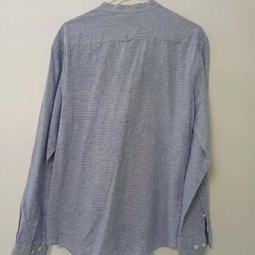 [BUNJANG] Hazzys Linen Blend Shirt (Size 100) / 여성 헤지스 봄.가을 여름 면.린넨 셔츠 (100)
