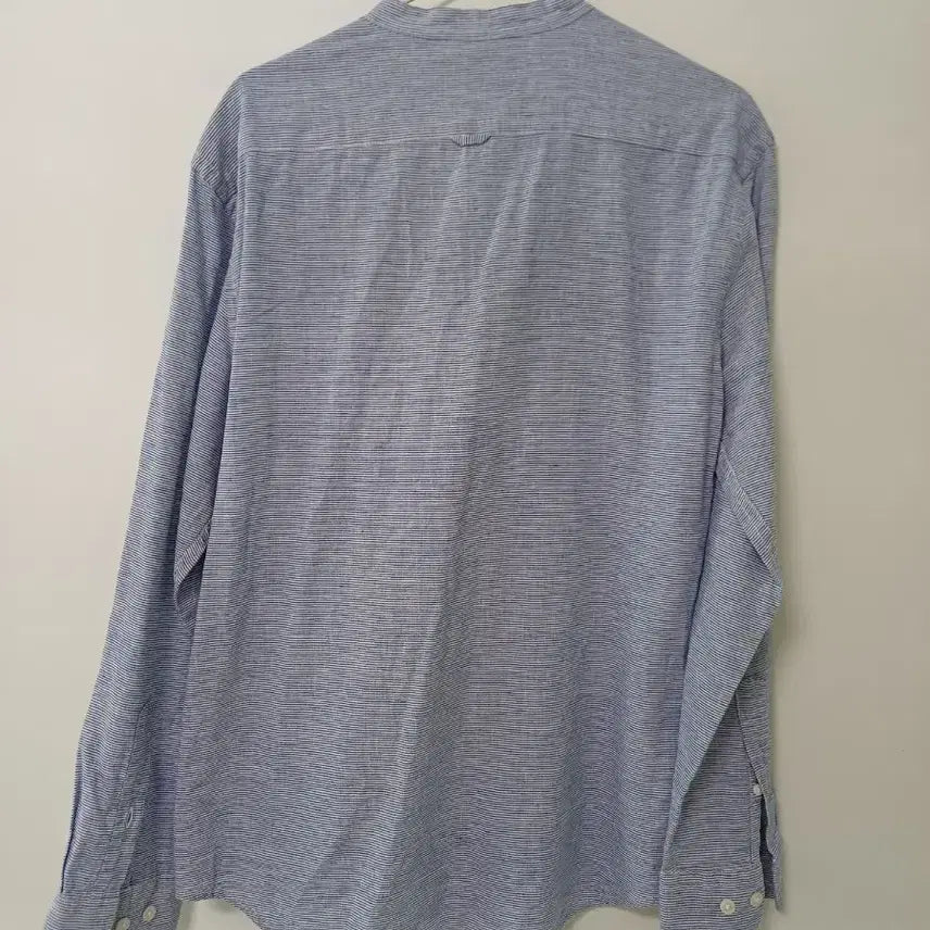 [BUNJANG] Hazzys Linen Blend Shirt (Size 100) / 여성 헤지스 봄.가을 여름 면.린넨 셔츠 (100)