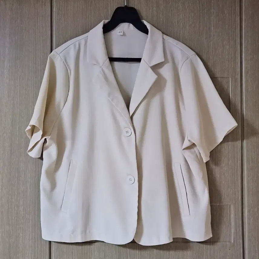 [SOLD OUT] 아이보리 반팔 자켓 여성용 77