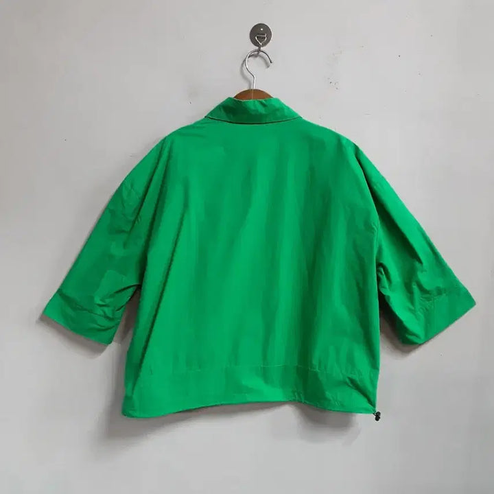 [BUNJANG] Mill Studio Green 3/4 Sleeve Shirt / 밀 스튜디오 그린 7부 셔츠 66