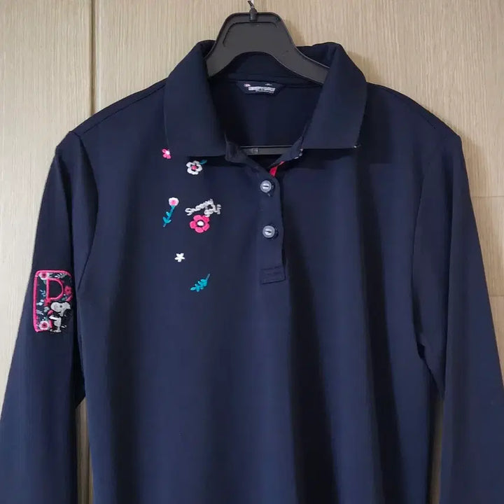 [SOLD OUT] 스누피골프 네이비 긴팔 폴로티 95