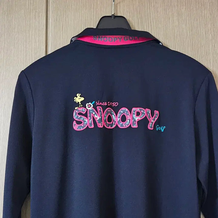 [SOLD OUT] 스누피골프 네이비 긴팔 폴로티 95