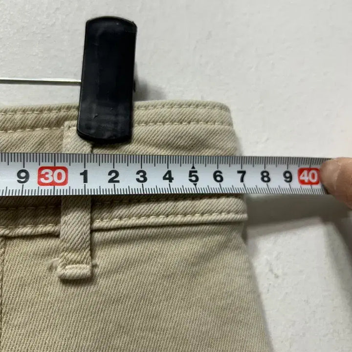 [BUNJANG] 자라 베이지 와이드 데님 팬츠 28 / 자라 베이지 와이드 데님 팬츠 28