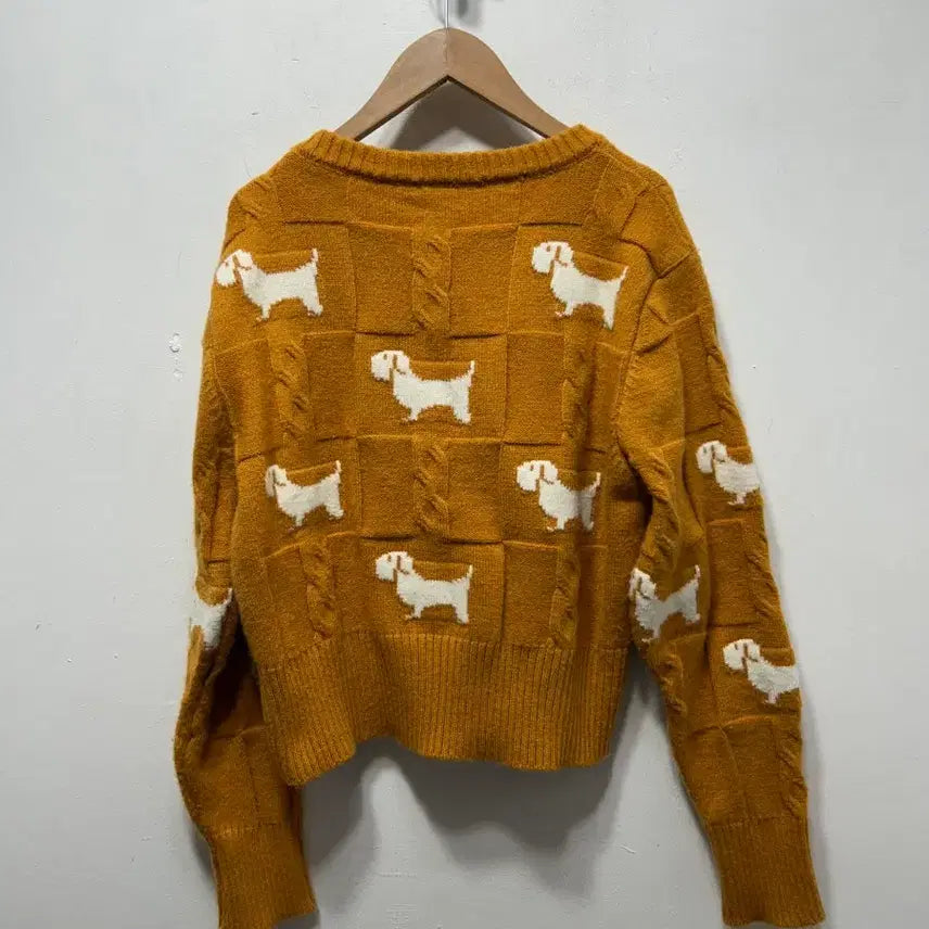 [BUNJANG] Camel Round Neck Knit Long Sleeve Top / 여성 라운드 니트 긴팔 카멜 F