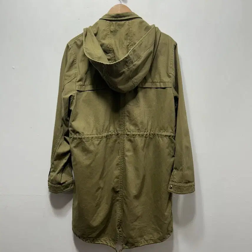 [SOLD OUT] 자라 트라팔룩 카키색 후드 야상 점퍼