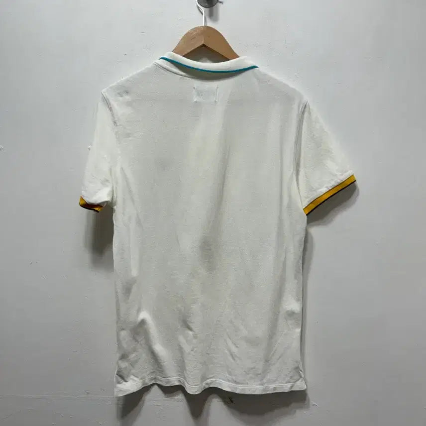 [BUNJANG] FUBU White Polo Shirt Old School (L) / 100 / FUBU 화이트 카라 반팔 폴로티 올드스쿨 L