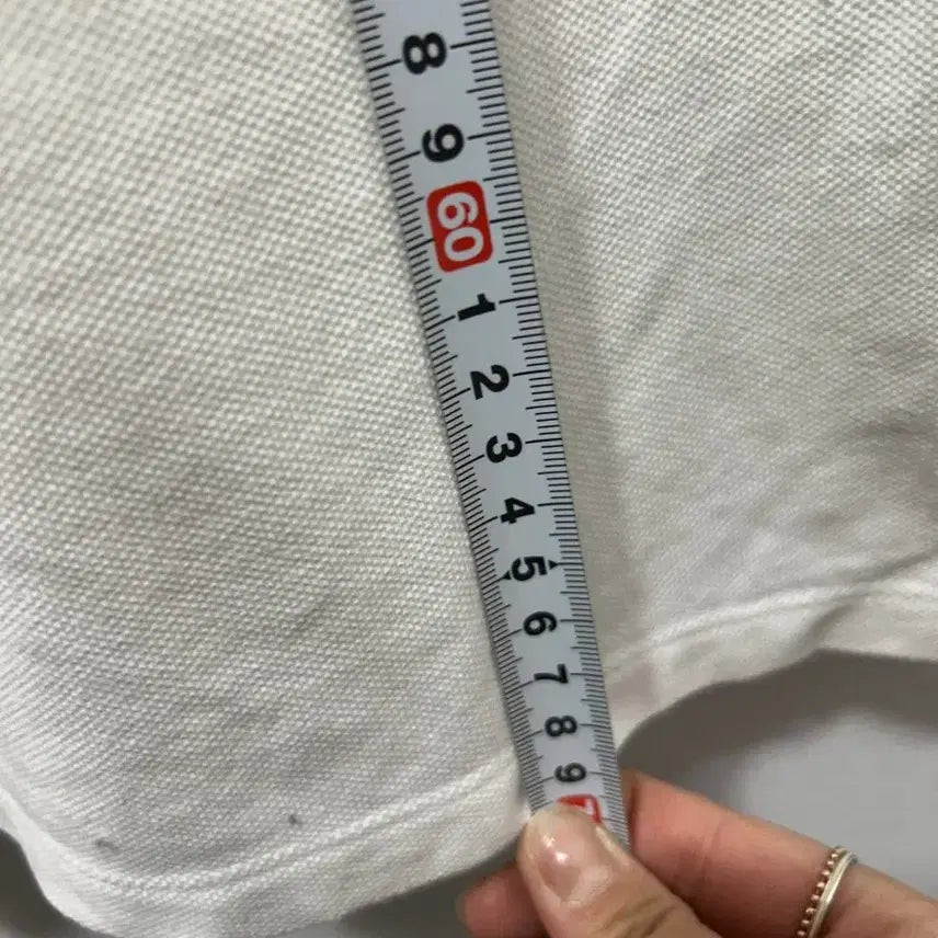 [BUNJANG] FUBU White Polo Shirt Old School (L) / 100 / FUBU 화이트 카라 반팔 폴로티 올드스쿨 L