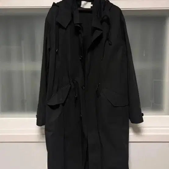 [BUNJANG] Ourselfs Mods Coat Black / 23FW] 아워셀브스 모즈코트 블랙 2